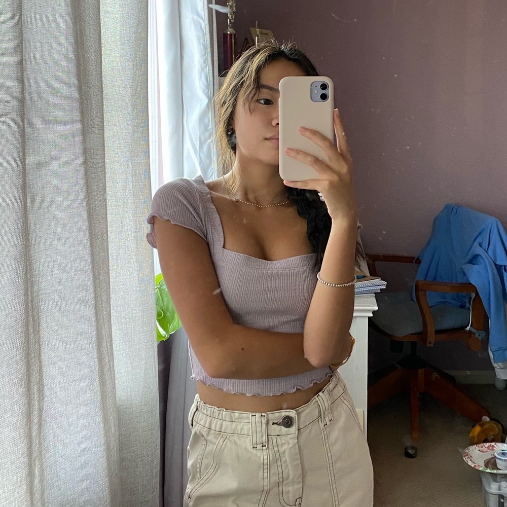 UO lavender top